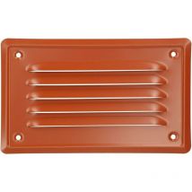 Kotarbau - Grille de Ventilation 165 x 100 mm Brique En Acier Galvanisé Grille D'aération avec Moustiquaire Résistante à la Corrosion