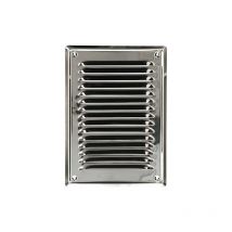 Grille de Ventilation 230 x 165 mm en Acier Inoxydable Grille D'aération avec Moustiquaire Résistante à la Corrosion - Kotarbau