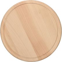 Planche à découper ronde 30 cm Planche en bois pour couper le fromage, le pain, servir des aliments - Kotarbau