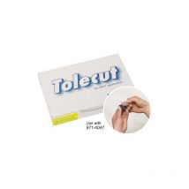 Kovax - 191-1527 feuilles abrasives tolecut jaune 29 x 35 25 pieces