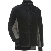 KOX - Faserpelzjacke Grau/Schwarz Größe 54/56