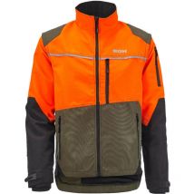 KOX - Forstjacke Transform Olivgrün/Orange Größe 62/64