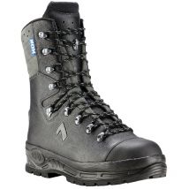 Schnittschutzstiefel / Schnittschutzschuhe Protector 2.0 in kox Edition mit Gore-Tex Schwarz/Grau Gr. 47 - Haix