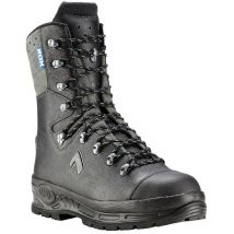 Schnittschutzstiefel / Schnittschutzschuhe Protector 2.0 in kox Edition mit Gore-Tex Schwarz/Grau Größe 44 - Haix