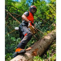 KOX - Schnittschutzhose Duro 3.0 Anthrazit/Orange Größe 42