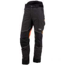 Kox - Schnittschutzhose Performance Anthrazit/orange Größe 27 Untersetzt