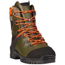 Schnittschutzstiefel / Schnittschutzschuhe uno Olivgrün Größe 43 - KOX