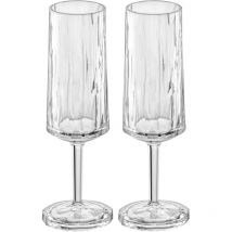 Champagnergläser club No. 14, Superglas, 2 x 100 ml Koziol