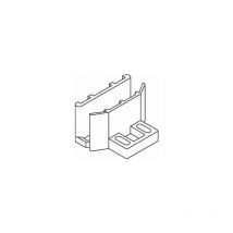 KP369 Glastürführungsschiene DITEC ENTREMATIC KP369 Für automatische Tür