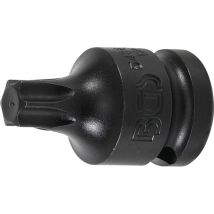 Kraft-Bit-Einsatz Länge 42 mm Antrieb Innenvierkant 12,5 mm (1/2") T-Profil (für Torx) T55