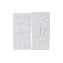 Kraftmann 80701 Jeu De Protections Antidérapants Blanc 64 Pièces