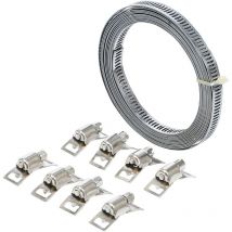 Jeu de colliers de serrage « Sans fin » 3 m