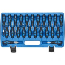 Kraftplus - K.223-6023 Coffret de déverrouillage de fiche automobile Extracteur Retrait de borne broche connecteur Terminal - 23 pcs