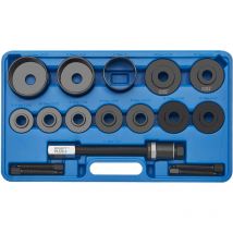 Kraftplus - K.267-3024 Jeu universel d'outils pour roulement de roue - Extracteur de moyeu - Arrache roulement - 21 pcs - avec coffret