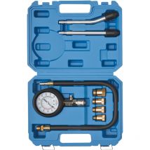Kraftplus - K.286-6296 Compressiomètre pour moteurs à essence Testeur Contrôle de compression - Compactomètre