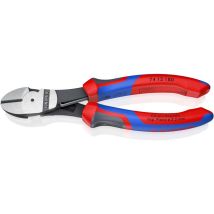 74 12 180 Werkstatt Kraft-Seitenschneider mit Facette 180 mm - Knipex