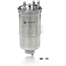 Kraftstofffilter für Audi, Skoda, VW – 177mm Höhe, 80mm Außendurchmesser, 8mm Einlass- und Auslassdurchmesser – MANN FILTER