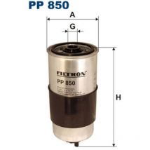 Kraftstofffilter PP850 – M16x15-Gewinde – 188 mm – 85 mm – FILTRON