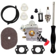 Kraftstoffleitungs-Vergaser-Set für Stihl FS40 FS50 FS56 FS70 FC56 FC70 Zama C1M-S267A Freischneider