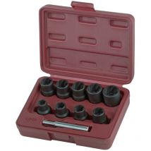10-t. Ausdreh-Stecknuss-Satz 10-19 mm