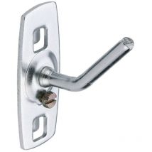 Kraftwerk Schräghaken 15x40 mm – Werkzeughaken für Lochplattensysteme – 0,07 kg – Ideal für Werkstätten und Garagen