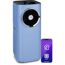 Rafraîchisseur d'air Klarstein Climatiseur Mobile Silencieux 12K btu Bleu Pastel
