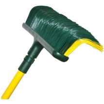 Gardi rex Krallenbesen mit Teleskopstiel, ausziehbar, mit Geschwungenen Borsten, 45cm breit