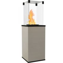 Kratki - Gaskamin Patio Quarzstein Filo Oro Gasheizgerät 4-8,2 Kw