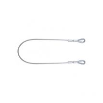 Lingue d'ancrage en câble Inox 1m - Kratos Safety