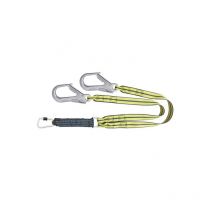 Kratos Safety - Longe fourche en sangle antistatique atex avec absorbeur d'énergie Freeblast
