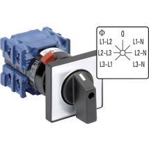 CH10.A007.FT2.F785 Interruttore Voltmetro 360 ° Grigio, Nero 1 pz. - Kraus&naimer