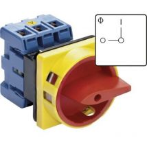 KG10B.T203/01.E Lasttrennschalter absperrbar 20 a 1 x 90 ° Rot, Gelb 1 St. - Kraus&naimer