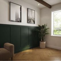 Kraus - Shaker Style Rectangular Wall Panelling Kit Paint Any Colour - 1.44m2