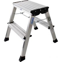 Marche-pieds pliables en aluminium Krause 130037 Hauteur de travail (max.) (détails) 2.44 m