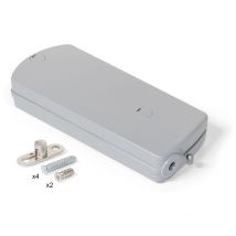 Emuca - Flügeltürmechanismus Microwinch, 4 kg, Stahl und Kunststoff, Grau