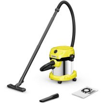 Kärcher V-15/4/18 15 l Trommel-Vakuum Trocken 1000 w Staubbeutel