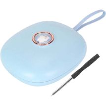 Kreative tragbare elektronische LED-Digitaluhr für Schüler und Kinder, Schlummerfunktion, geräuschloser, leistungsstarker Vibrationswecker (ohne