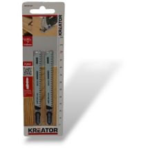 Powerplus - Lama per seghetto alternativo in legno a forma di t hsc Eco - 2 pezzi Kreator