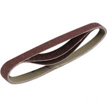Juego de 3 bandas abrasivas - grano 60 - 13 x 457 mm Kreator