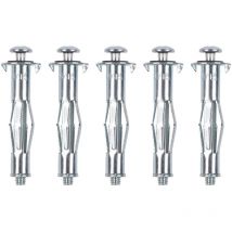 Packung mit 5 Metalletagen Dübel Kreator m4 x 38mm