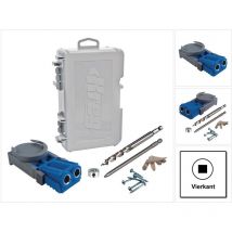 Kreg - Jig R3 Starter Set completo di assemblaggio da carpentiere - dima di foratura R3 + Punta + Arresto di profondità + Tasselli + Chiave a brugola