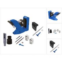 Kreg - Pocket Hole Jig 720 Taschenloch Bohrschablone + Micro Bohrschablone + Stufenbohrer + Bit + Schrauben