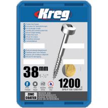 Kreg - Tornillo para agujeros embutidos