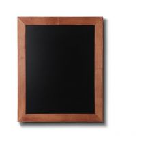 Showdown Kreidetafel Natura - 40x50cm - Holz - Hellbraun