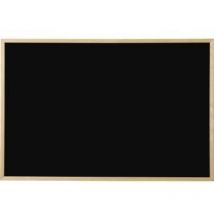 Kreidetafel Tafel nicht magnethaftend inkl. Kreide Kiefernholz schwarz