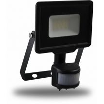 Arlux Lighting - kreon Proyector de pared 10W 850lm - Detector de movimiento - Negro