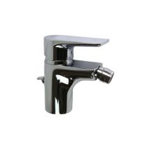 Sanundo - Kreos Design Bidetarmatur Einhebel-Bidetbatterie mit Ablaufgarnitur alpha chrom 69221