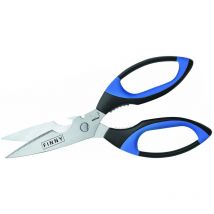 Allzweckschere Finny, schwarz-blau, 20 cm - Kretzer