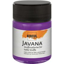 Kreul Javana Stoffmalfarbe für helle Stoffe violett 50 ml Textiles Gestalten