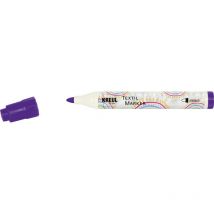 Javana texi mäx Sunny Stoffmalfarbe fine helle Stoffe medium violett Stoffmalfarbe - Kreul